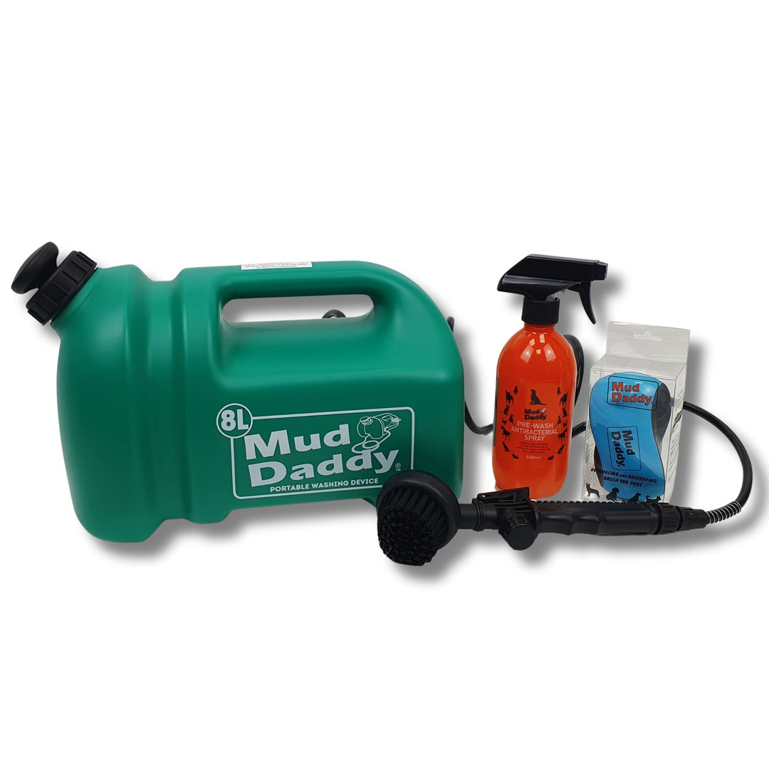 Mud Daddy® 8 Litre Grooming Bundle - 3 Piece Set