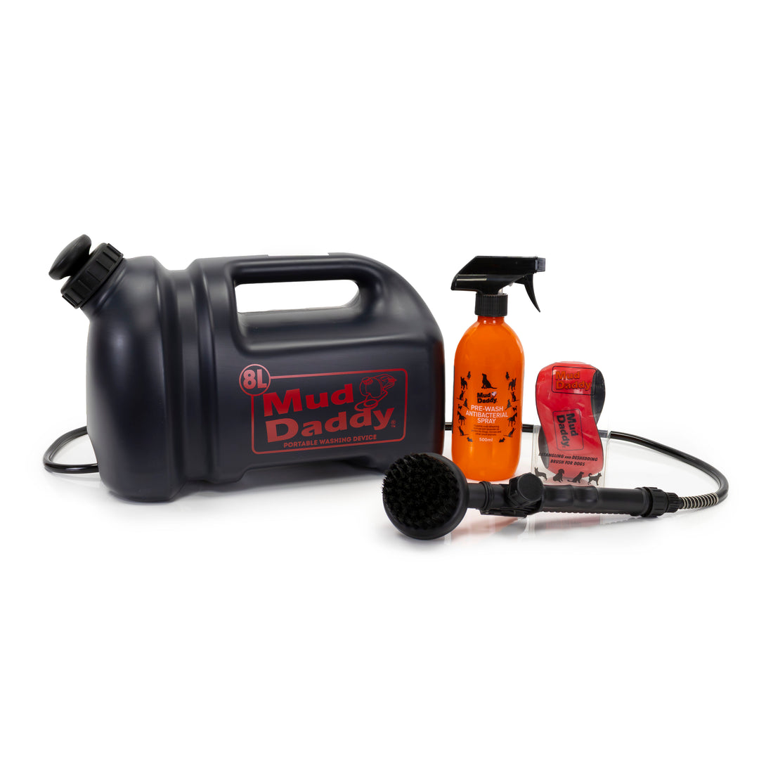 Mud Daddy® 8 Litre Grooming Bundle - 3 Piece Set