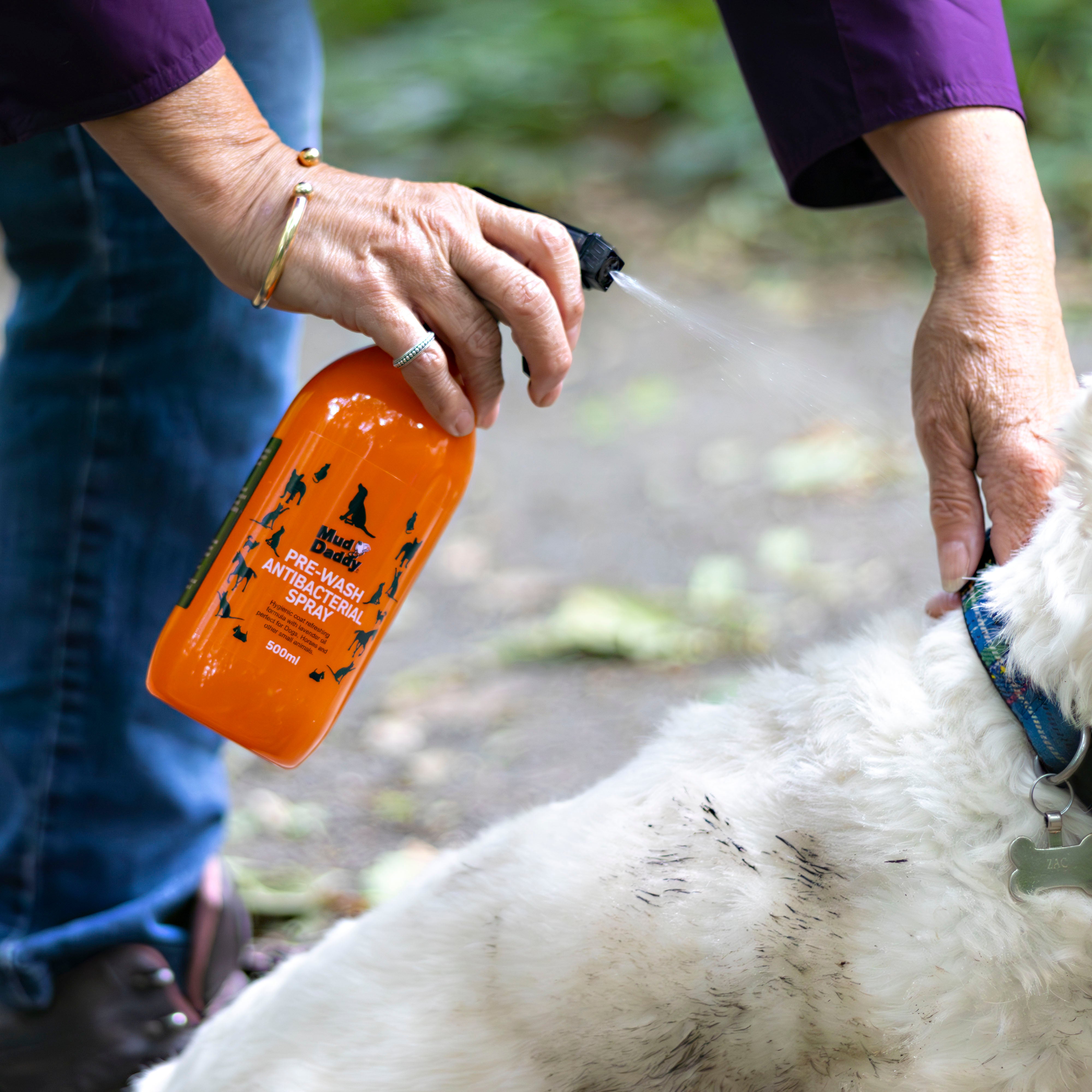 Mud Daddy Hygienic Prewash antibacterial sprayer muddaddy