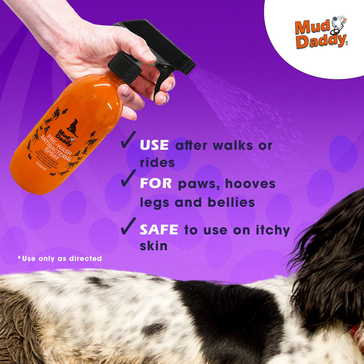 Mud Daddy®️ Hygienic Pre-Wash Antibacterial Spray 500ml