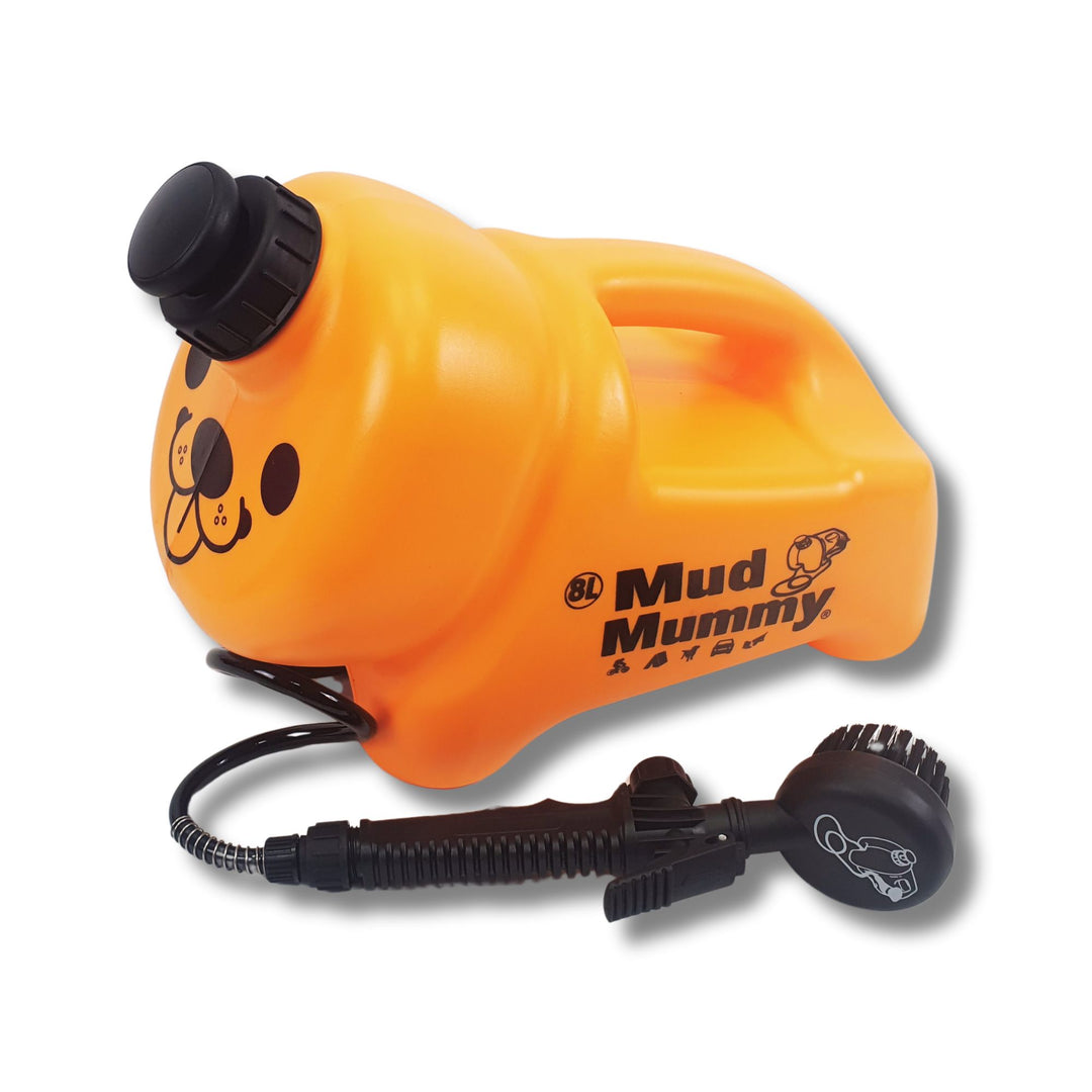 Refurbished | ORIGINAL MANUAL Mud Mummy® 8L | Portable Pet Washing Device | Muddy Walks | Pet Cleaning