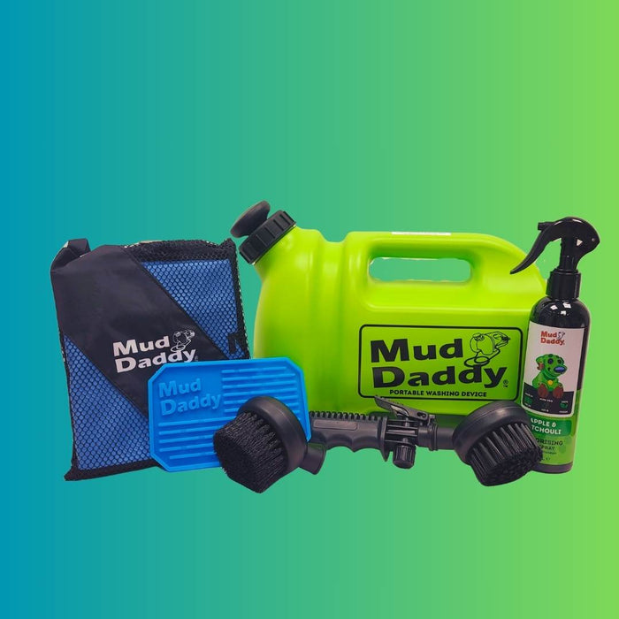 Mud Daddy® 5L or 8L Starter Bundle | Original | Portable Pet Washing Device | Muddy Walks | Grooming