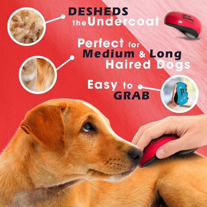 Mud Daddy® Detangling & Deshedding Brush