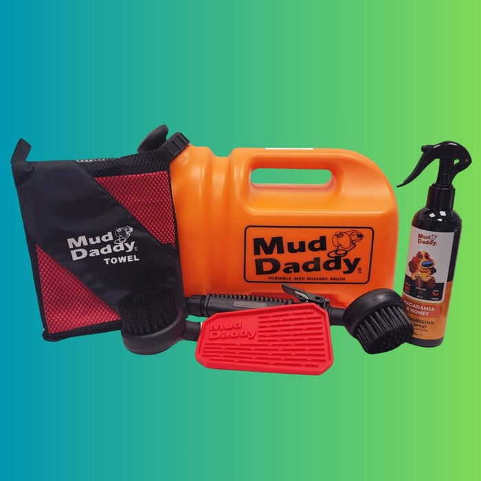 Mud Daddy® 5L or 8L Starter Bundle | Original | Portable Pet Washing Device | Muddy Walks | Grooming